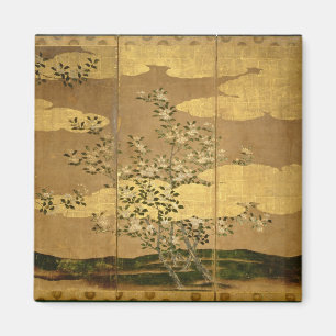 Aimant Fleurs des camélias