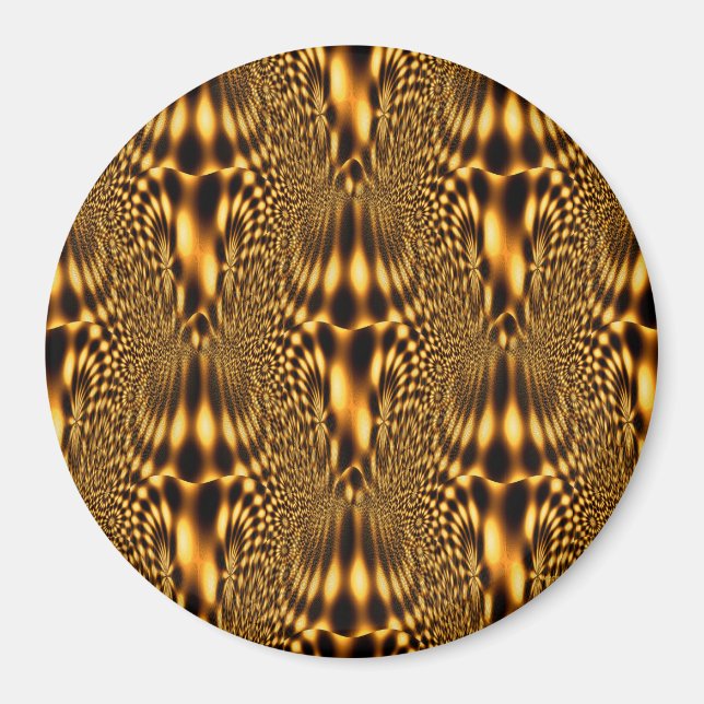 Aimant Fleurs d'or...... (Devant)