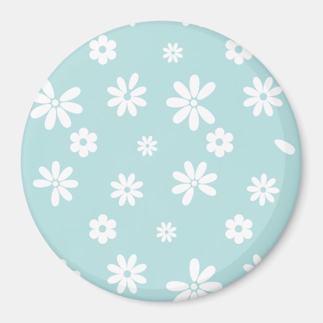 Aimant Fleurs et pétales 10 (Devant)