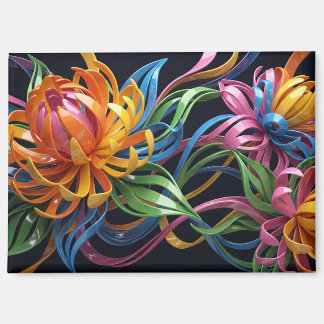Aimant Fleurs faites de lumière