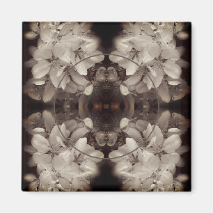 Aimant Fleurs Fleurs Abstraites Ajouter Votre Photo