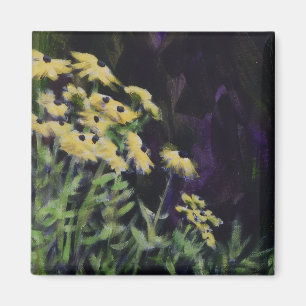 Aimant Fleurs Jaunes