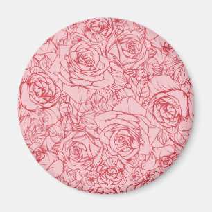 Aimant Fleurs Motif 14