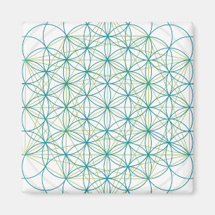 Aimant Fleurs sacrées