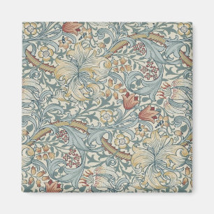 Aimant Fleurs vintages William Morris Golden Lily