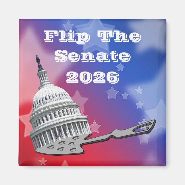 Aimant Flip The Senate Vote 2026 (Devant)
