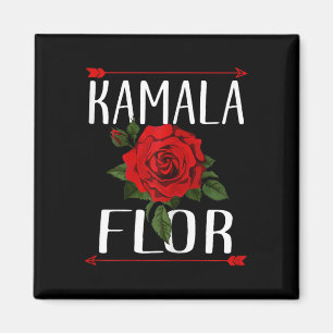 Aimant Flor Roses 2024 Je suis avec elle 