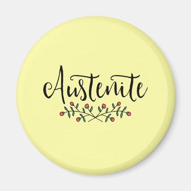 Aimant Floral Austenite (Devant)