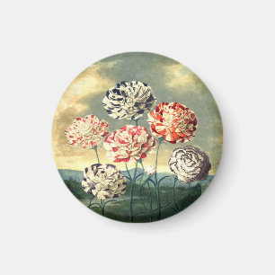 Aimant floral vintage
