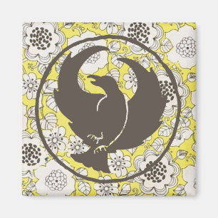 Aimant floral vintage de rallonge coudée