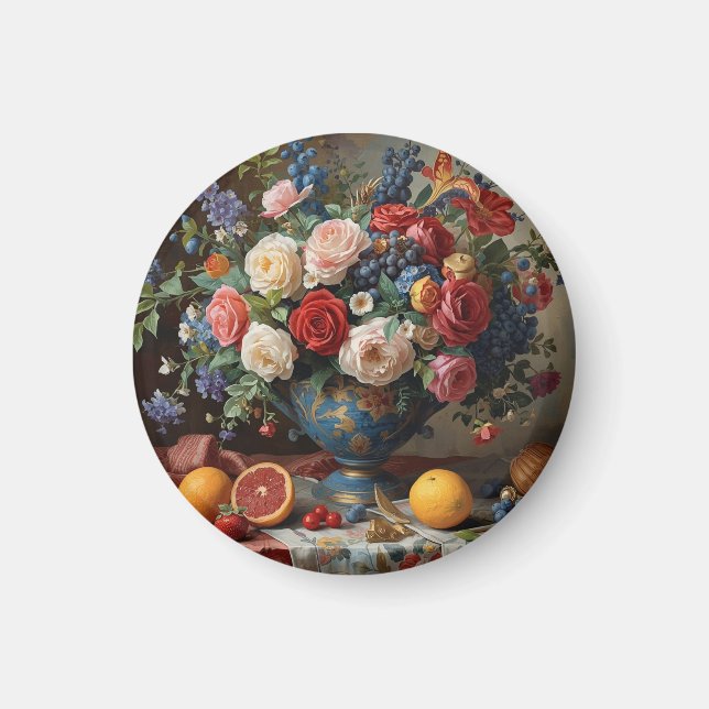 Aimant Florale à gogo  (Devant)