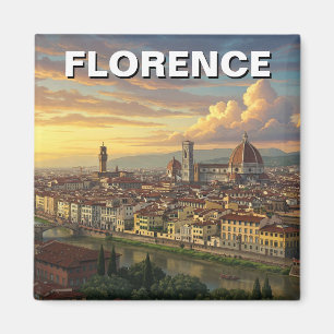 Aimant Florence Italie Skyline Travel