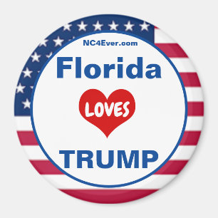 Aimant Floride AIME TRUMP Patriotic Frigo