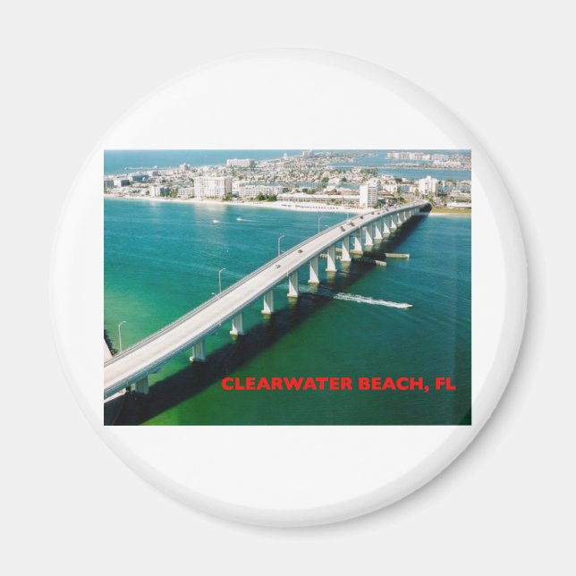 AIMANT FLORIDE DE PLAGE D'EAU CLAIRE (Devant)