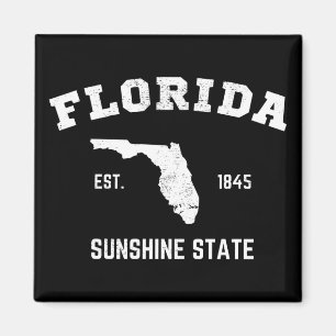 Aimant Floride Est 1845 Sunshine State