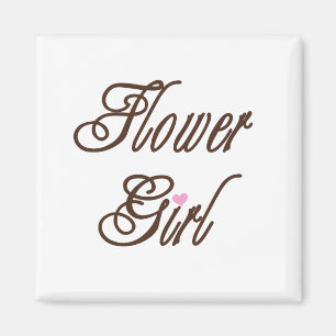 Aimant Flower Girl Classy Browns