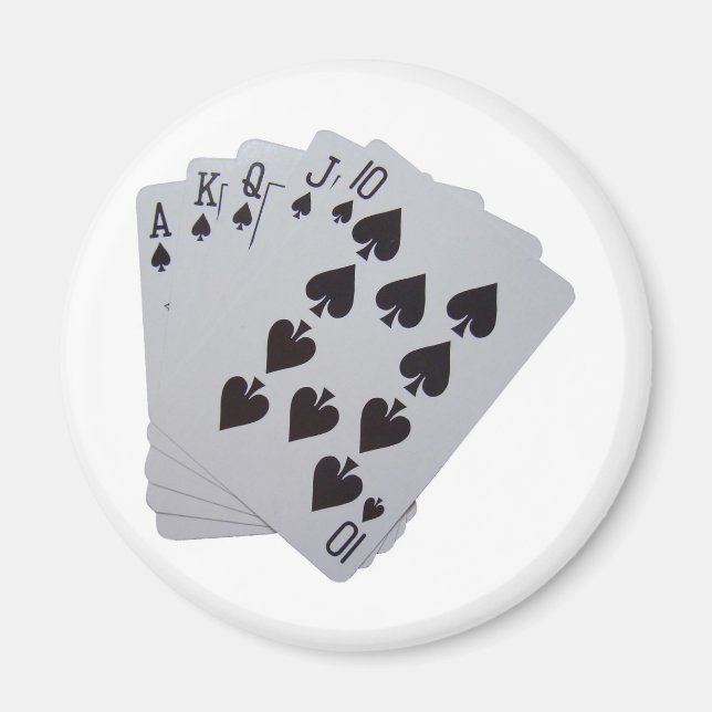 Aimant Flush Royal (Devant)