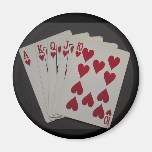 Aimant Flush Royal (Devant)