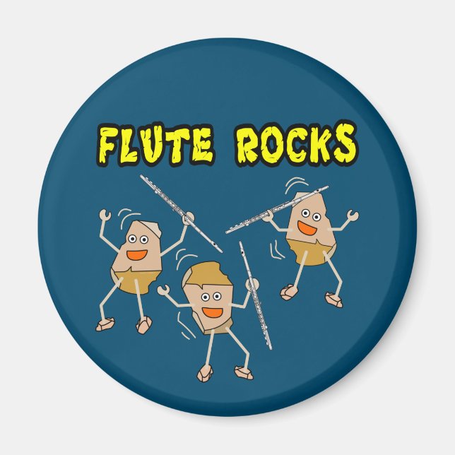 Aimant Flute Rocks (Devant)