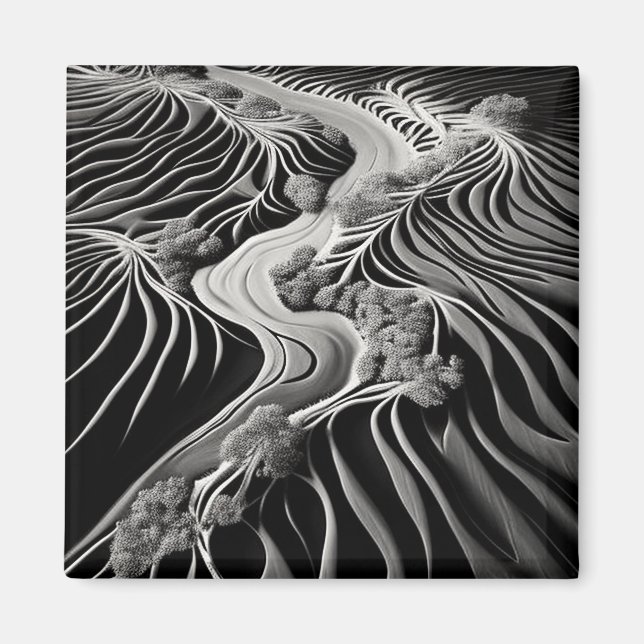 Aimant Flux fractal (Devant)