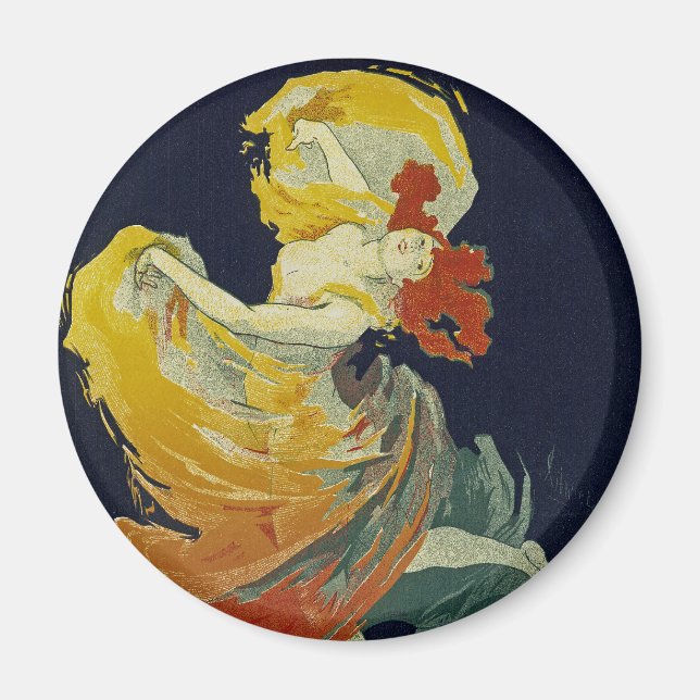 Aimant Folies Berger ~ La Loie Fuller (Devant)