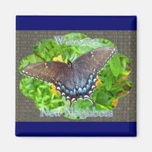 Aimant Foncé Phase Tigre Swallowtail Butterfly Anniversai