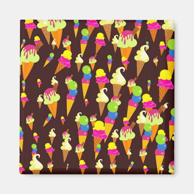Aimant Fond d'écran de glace (Devant)