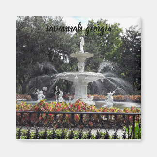 Aimant fontaine de savannah georgia