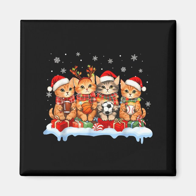 Aimant Football Baseball Basketball Player Funny Srt Chri (Devant)