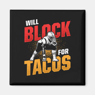 Aimant Football Lineman Pour Tacos Offensive Pla