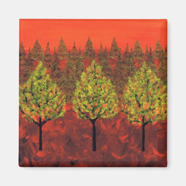 Aimant Forêt (Devant)