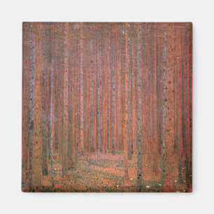 Aimant Forêt de sapins (par Gustav Klimt)