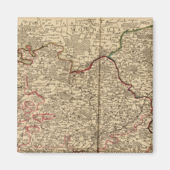 Aimant Forêt française (Devant)