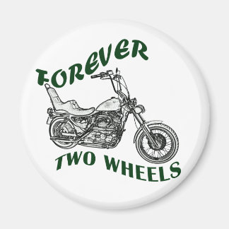 Aimant Forever Two Wheels - Biker