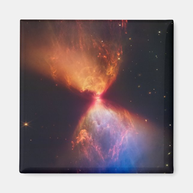 Aimant Formation de protostar de JWST Hourglass (Devant)