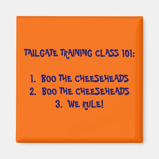 AIMANT FORMATION TAILGATE 101 (Devant)