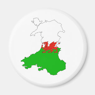 Aimant forme de pays du Royaume-Uni de carte de drapeau