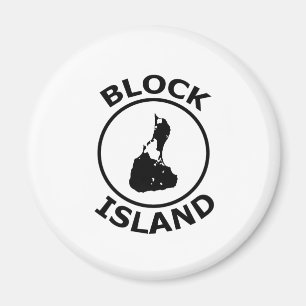 Aimant Forme d'Île de Block à l'intérieur de cercle