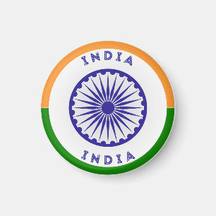 Aimant Forme du cercle indien Ashoka Chakra