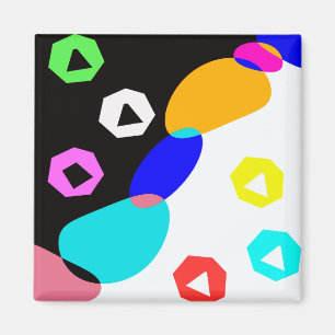Aimant Formes colorées