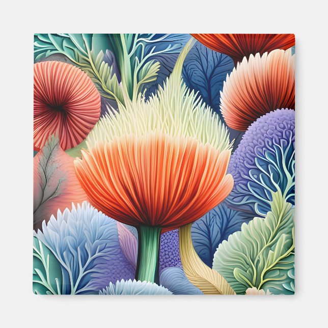 Aimant Formes maritimes Abstraites (Devant)