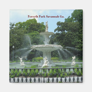 Aimant Forsyth Park Savannah Ga.
