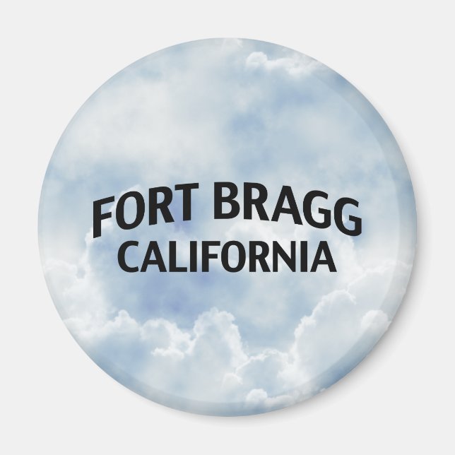 Aimant Fort Bragg Californie (Devant)