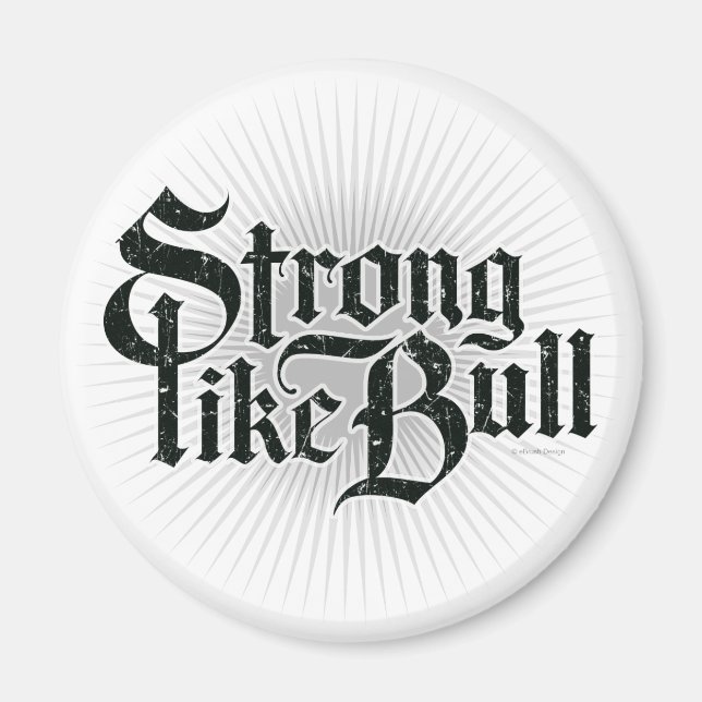 Aimant Fort comme Bull (Devant)