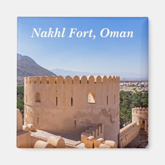 Aimant Fort de Nakhl, Oman (Devant)