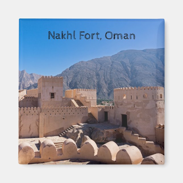 Aimant Fort de Nakhl, Oman (Devant)
