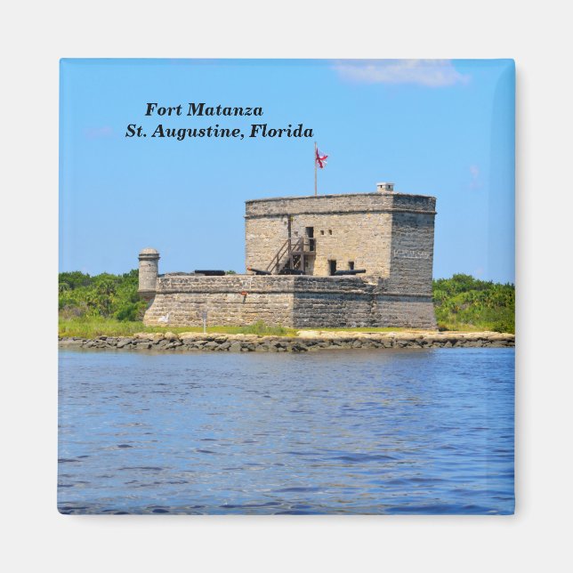 Aimant Fort Matanzas St Augustine, Floride (Devant)