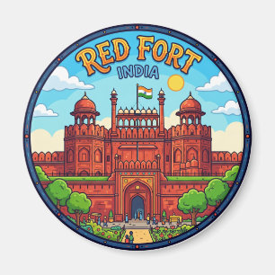 Aimant Fort Rouge Inde