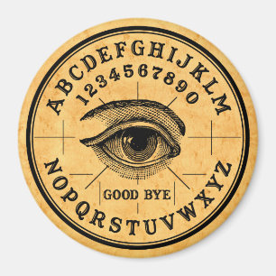 Aimant Fortune vintage indiquant l'oeil psychique