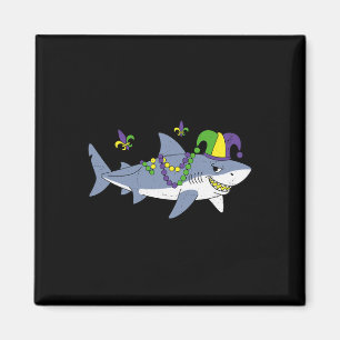 Aimant Fou du Carnaval Mardi Gras Amoureux des Animaux Re